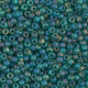Miyuki rocailles kralen 8/0 - Matte transparent emerald ab 8-147FR